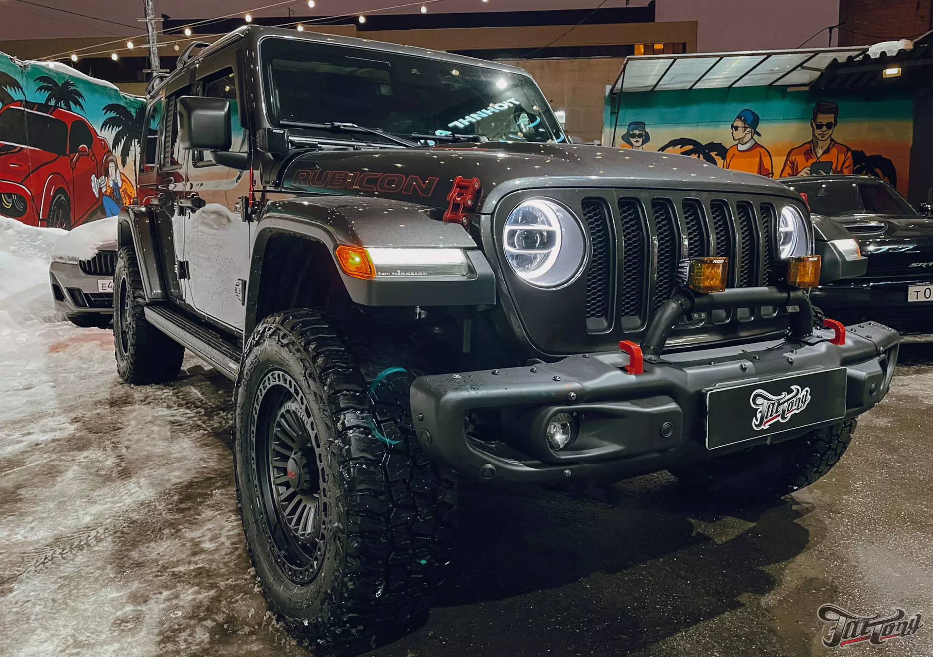 Jeep Wrangler Rubicon. Ангельские глазки